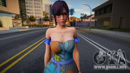 DOAXVV Nagisa - Naked Summer Dress para GTA San Andreas