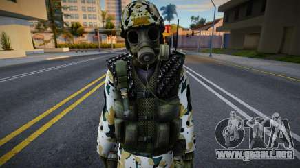 SAS (Fuerzas Especiales del Desierto) de Counter-Strike So para GTA San Andreas