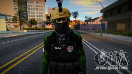 Soldado venezolano de DEL BAE V1 para GTA San Andreas