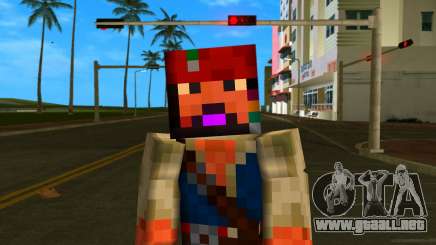 Steve Body Jack Sparrow para GTA Vice City