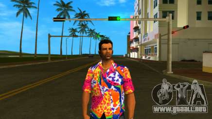Camisa con estampados v3 para GTA Vice City