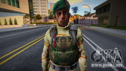 Soldado Argentino V2 para GTA San Andreas