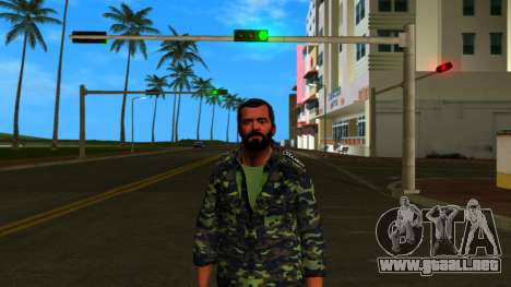 Piel de Ichkeria militar para GTA Vice City