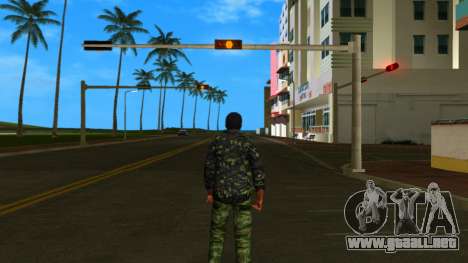 Piel de Ichkeria militar para GTA Vice City