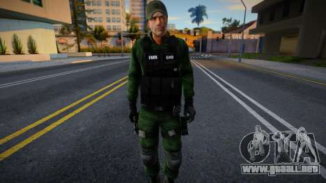 Soldado de GNB V1 para GTA San Andreas