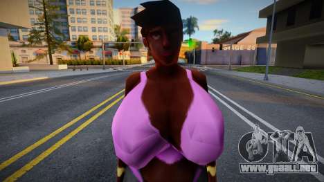 Thicc Female Mod - Casual Outfit para GTA San Andreas