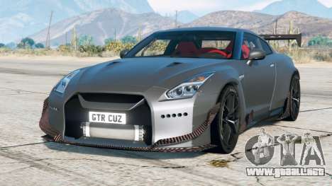 Nissan GT-R modificado (R35) 2017〡add-on