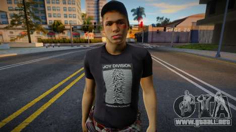 Ellis (Joy Division) de Left 4 Dead 2 para GTA San Andreas