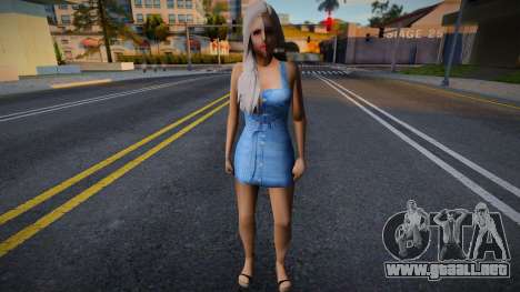 Chica vestida de civil v20 para GTA San Andreas