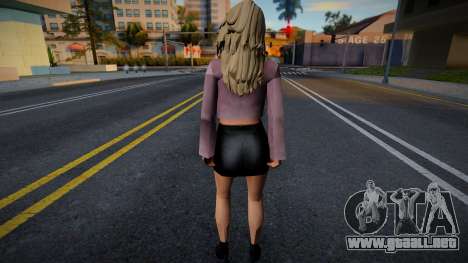 Chica vestida de civil v4 para GTA San Andreas