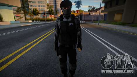 Soldado de DEL CICPC V1 para GTA San Andreas