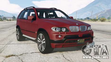 BMW X5 4.8is (E53) 2004〡add-on