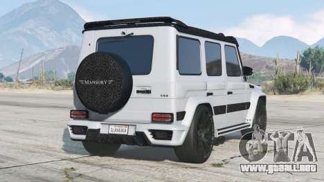 Mansory Gronos G 63 (Br.463) 2016〡add-on