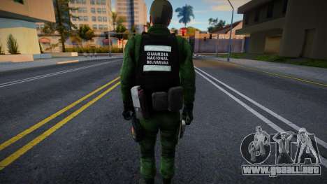 Soldado de GNB V1 para GTA San Andreas