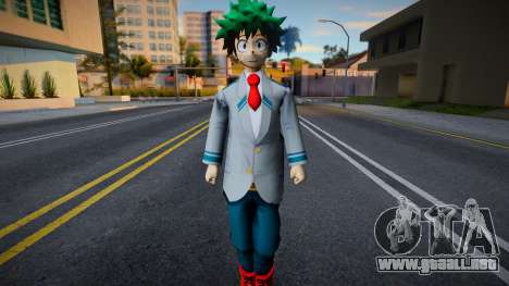 Izuku Midoriya de My Hero Academia para GTA San Andreas