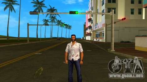 Tommy con una nueva camiseta v2 para GTA Vice City