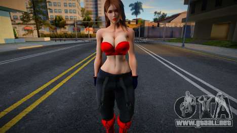 Red Swag Girl v3 para GTA San Andreas