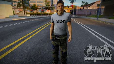 Ellis (Ejército) de Left 4 Dead 2 para GTA San Andreas