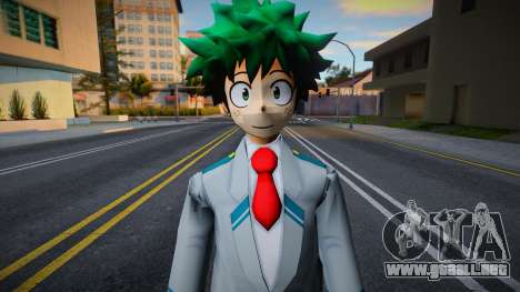 Izuku Midoriya de My Hero Academia para GTA San Andreas