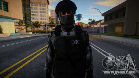 Soldado de DEL CICPC V1 para GTA San Andreas