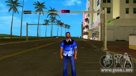 Blue Style Tommy para GTA Vice City