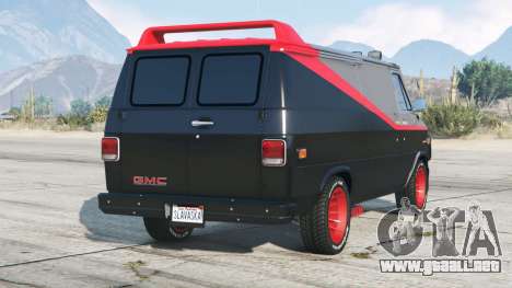 GMC G1500 Vandura Panel Van A-Team 1983〡add-on