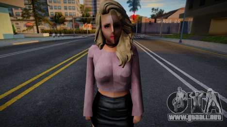 Chica vestida de civil v4 para GTA San Andreas