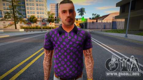 Joven con tatuajes para GTA San Andreas