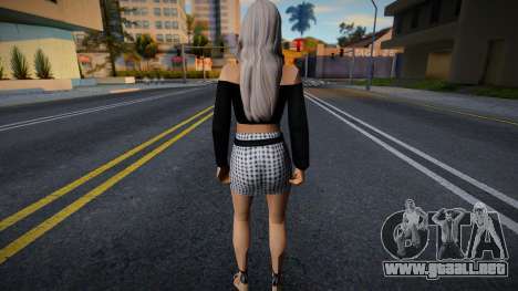 Chica vestida de civil v9 para GTA San Andreas
