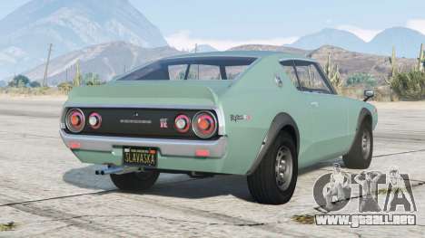 Nissan Skyline 2000GT-R (KPGC110) 1973〡add-on