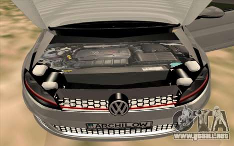 Volkswagen Golf VII 2012 para GTA San Andreas