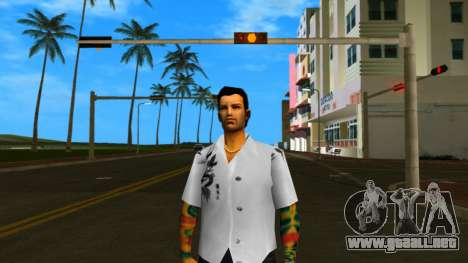 Tommy China Tattoo para GTA Vice City