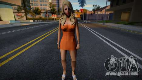 Chica vestida de civil v14 para GTA San Andreas