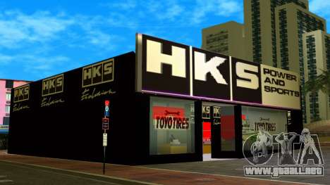 HKS Tuning Shop v2.0 para GTA Vice City