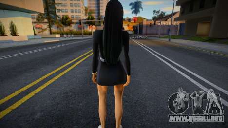 Chica con un tatuaje para GTA San Andreas