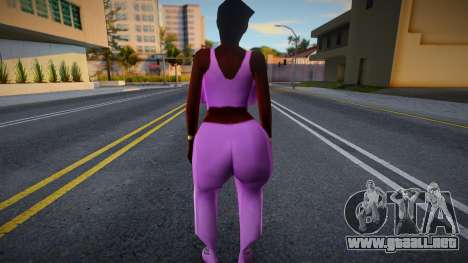 Thicc Female Mod - Gym Outfit para GTA San Andreas
