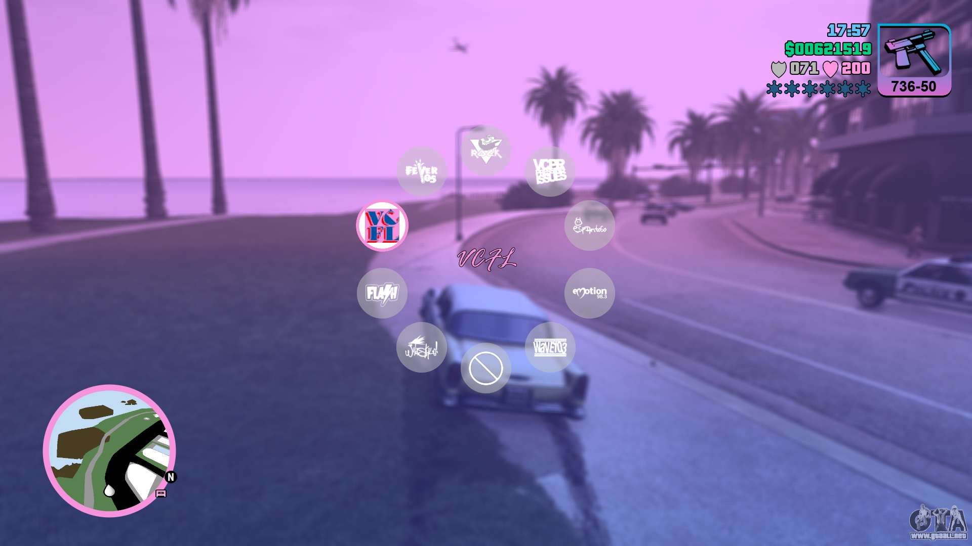 Estaci n De Radio VCFL De GTA VCS Para GTA Vice City Definitive Edition