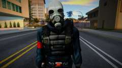 Metro-Police Trenchcoats Half-Life 2 v2 para GTA San Andreas