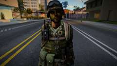 Soldado estadounidense de Battlefield 2 v4 para GTA San Andreas