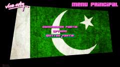 Pakistan Flag at Menu para GTA Vice City