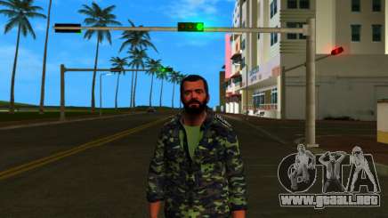 Piel de Ichkeria militar para GTA Vice City