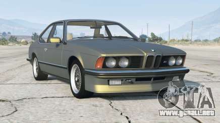 BMW M635 CSi (E24) 1986〡add-on para GTA 5