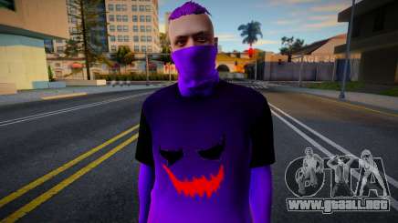 Pruple Skin v2 para GTA San Andreas