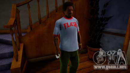 Flash Gordon Flash Shirt Mod para GTA San Andreas