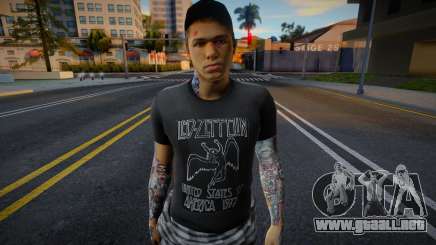 Ellis (Led Zeppelin) de Left 4 Dead 2 para GTA San Andreas