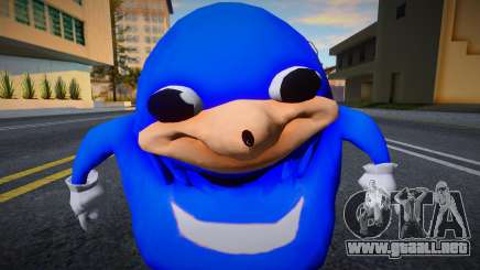 Ugandan Knuckles [Blue] para GTA San Andreas