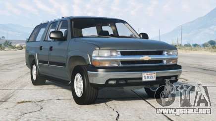 Chevrolet Suburban 2500 (GMT800) 2001 para GTA 5