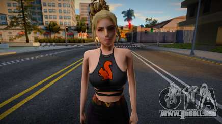 Chica rubia para GTA San Andreas