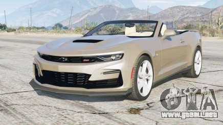 Chevrolet Camaro SS Convertible 2021〡add-on para GTA 5