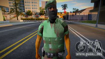 Soldado indonesio v3 para GTA San Andreas